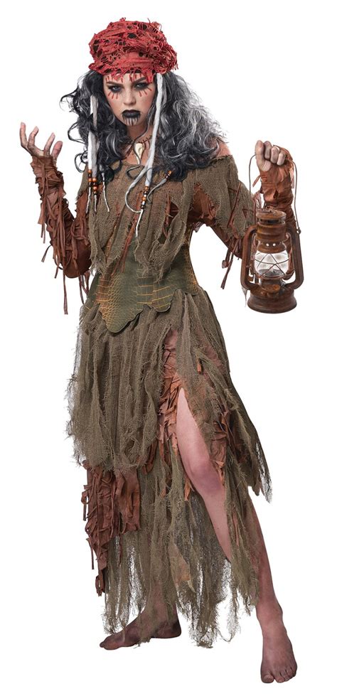Voodoo swamp witch cosume